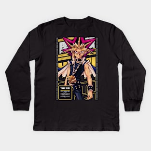 THE KING OF GAMES | ANIME STARS Kids Long Sleeve T-Shirt